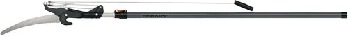 2-in-1 Extendable Tree Pruner and Pole Saw (Extends 7.9 - 12 feet) with Rotating Head, Pruning Stik Model with15-Inch Double-Grind Saw Blade, and Double Locking System