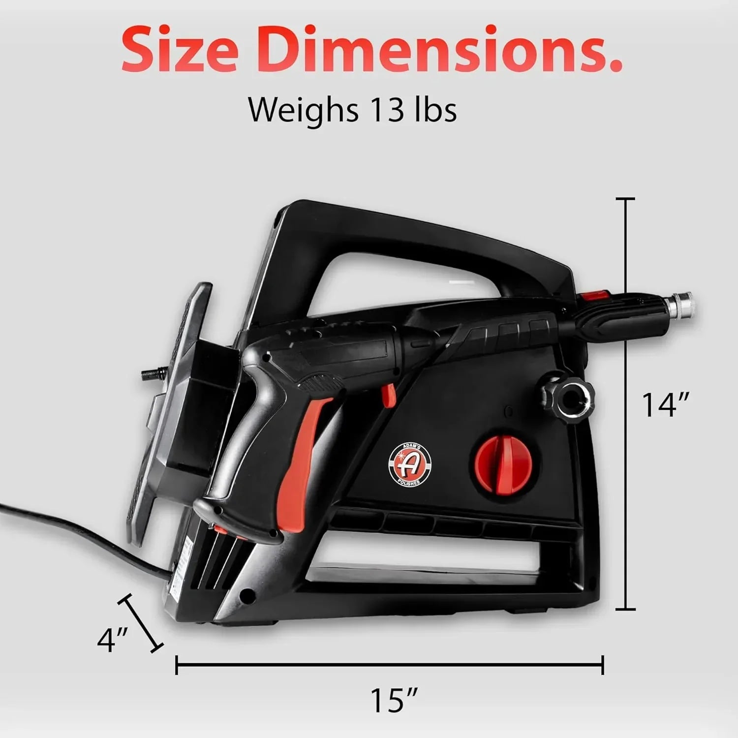 Electric Pressure Washer 2.0, Powerful 1.4 GPM 2000 PSI Car Pressure Washer Sprayer, Snub Nose & Tip Attachment, Use,Car Soap, Patio Boat RV Motorcycle Car Garage Deck.