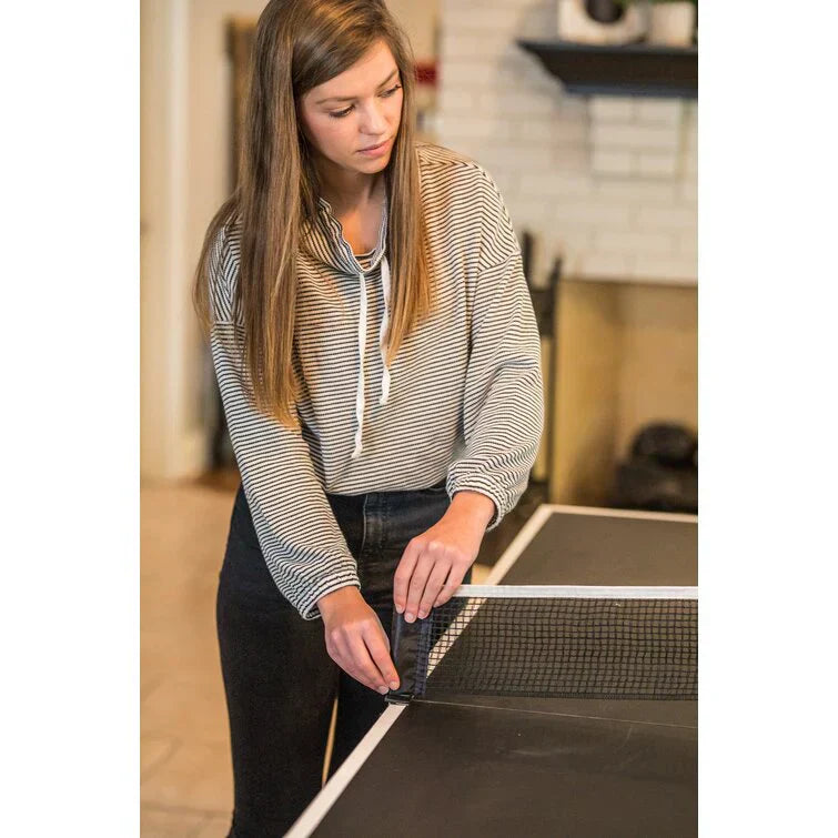 7' 3-in-1 Combination Table Includes Billiards, Table Tennis, & Dining Table