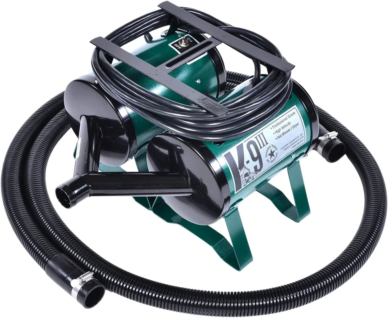 Dog Blow Dryer- Heavy Duty Durable Design with High Performance for Professional Grooming and at Home