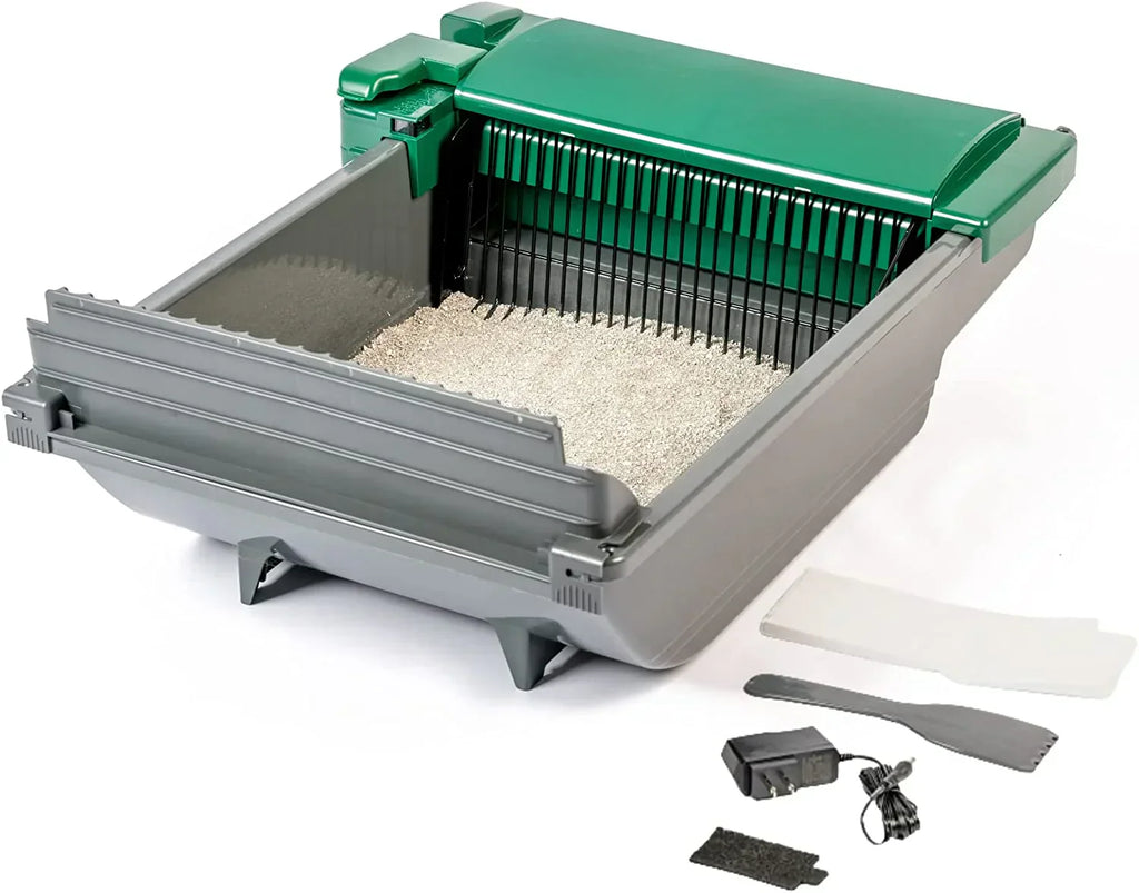 Automatic Litter Box (Self Cleaning Litter Box, Cat Litter Box with No Expensive Refills)