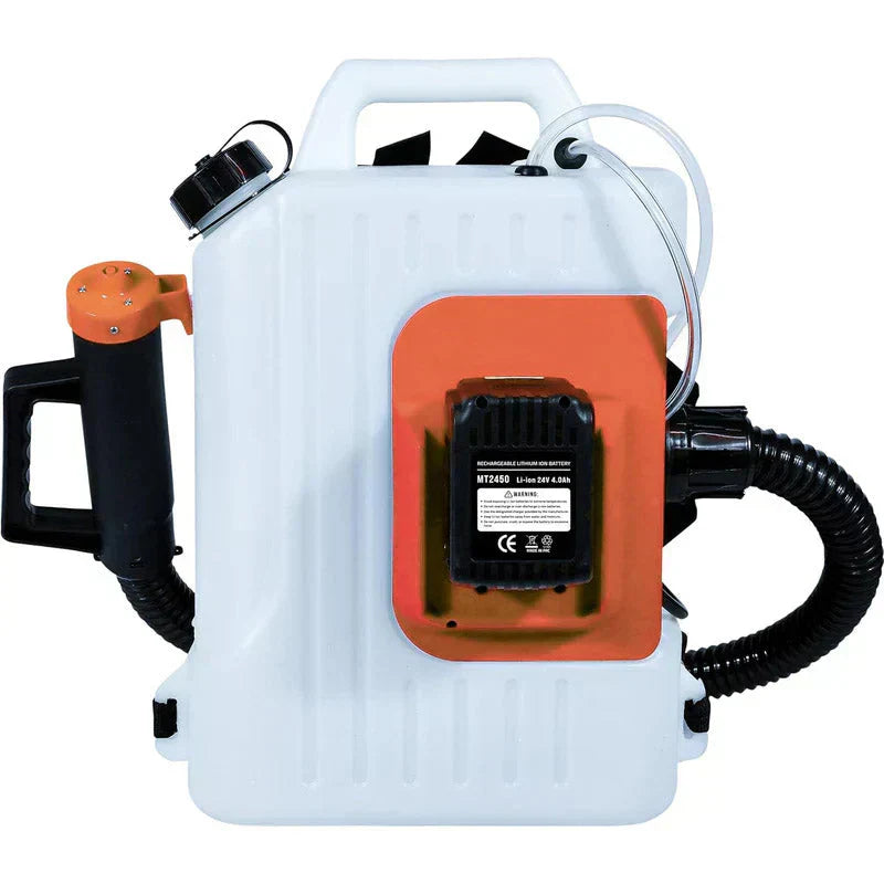 Cordless ULV Cold Fogger Backpack Sprayer, 2.6 Gallon – Battery-Powered Mosquito Fogger for Outdoor Use