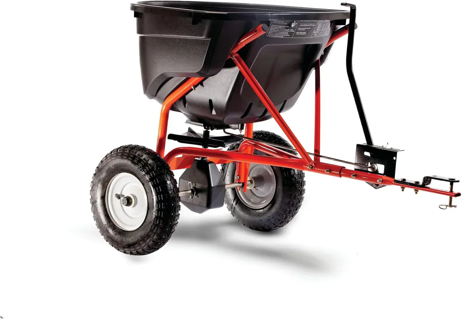 18" x 48" Tow Behind Poly Lawn Roller 550 lbs Weight with Water, Poly Drum and Steel Frame, with Plug. Designed for Lawn and Garden Tractors