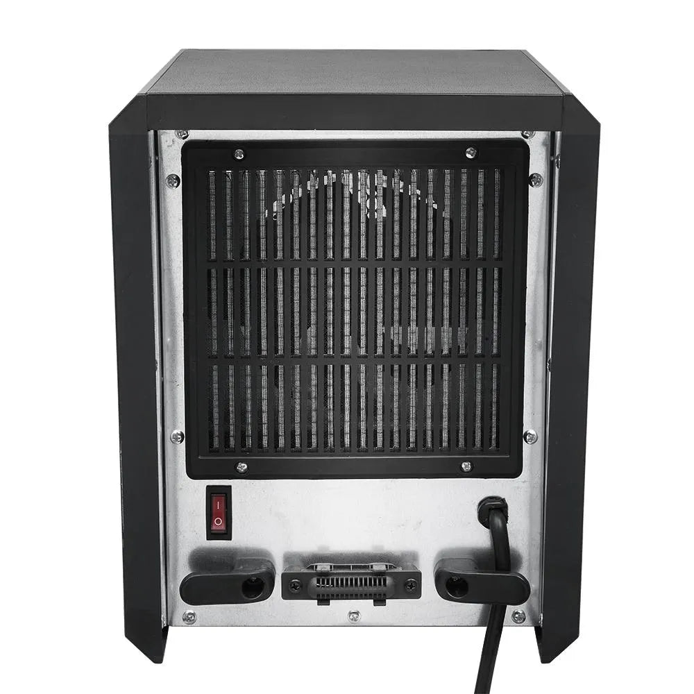 Portable Space Heater, 750W/1500W Small Infrared Heater w/ Remote, LED Display, 3 WorModes, Safe Electric Heater for Home Office Bedroom with Overheat Protection, 11.58�测�� x 9.72�测�� x 12�测��, Q6153