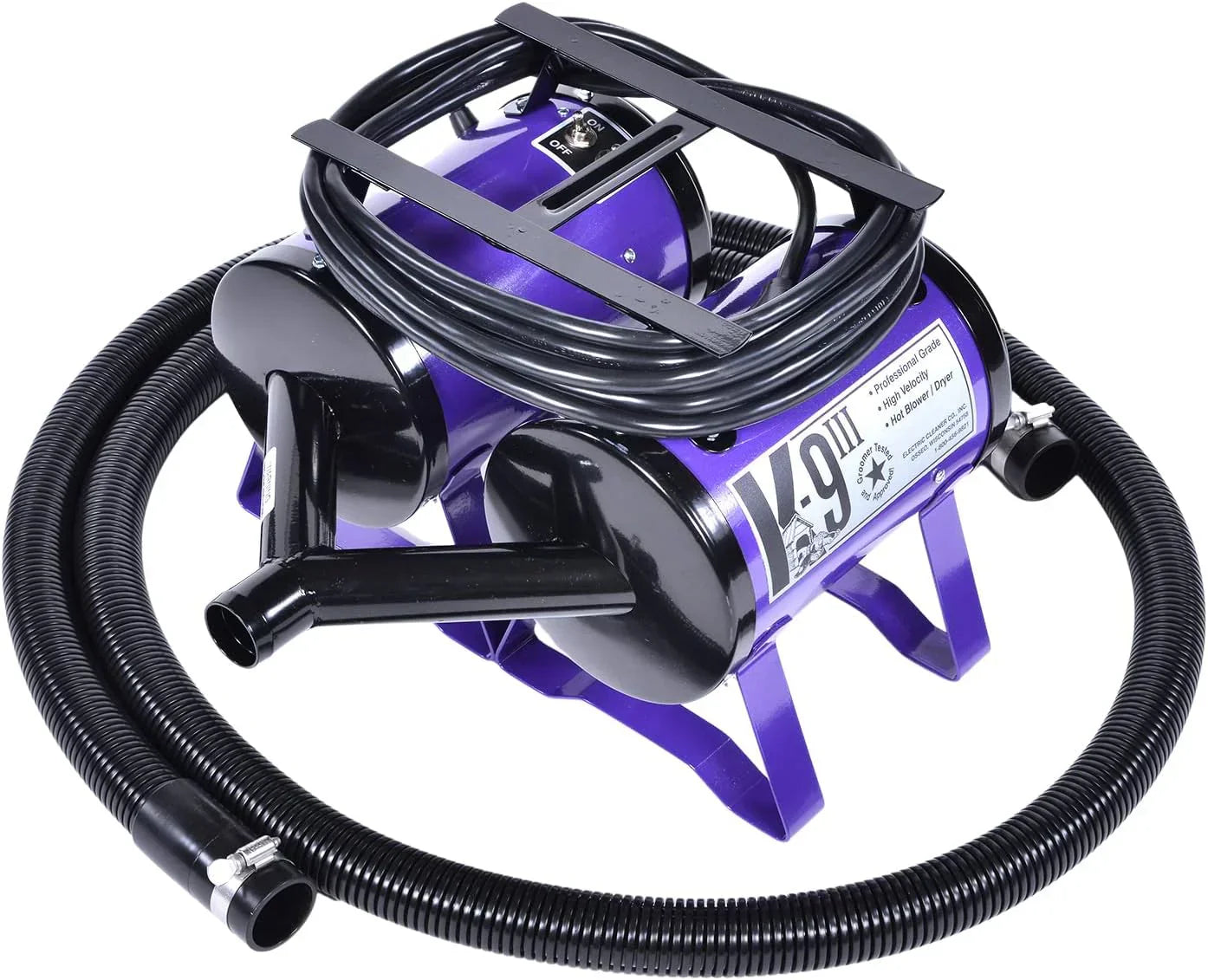 Dog Blow Dryer- Heavy Duty Durable Design with High Performance for Professional Grooming and at Home