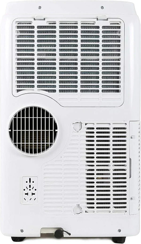 14,000 BTU Portable Air Conditioner with Heat and Remote Control, White