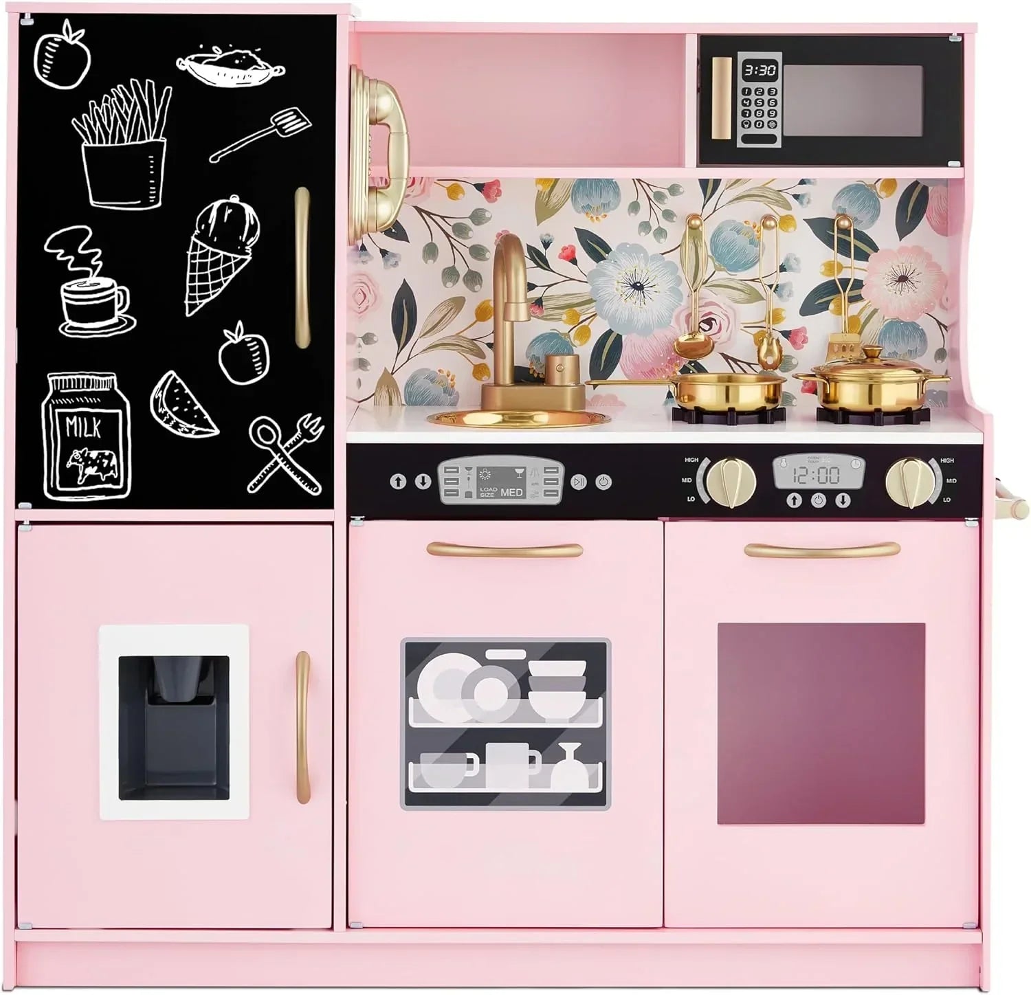 Best Pretend Kitchen Wooden Toy Set for Kids