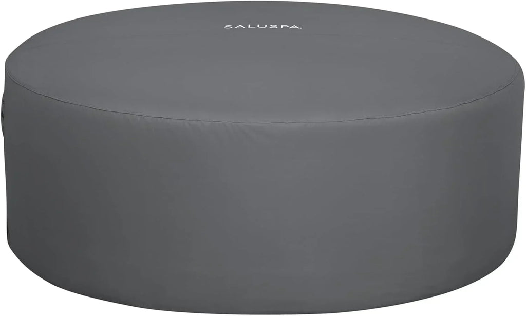 Inflatable Hot Tub Spa (71" x 26") | Portable Hot Tub with 2 Covers (1 Energy-Efficient Thermal Cover and 1 Standard Cover) | Fits Up to 2-4 Persons | Black