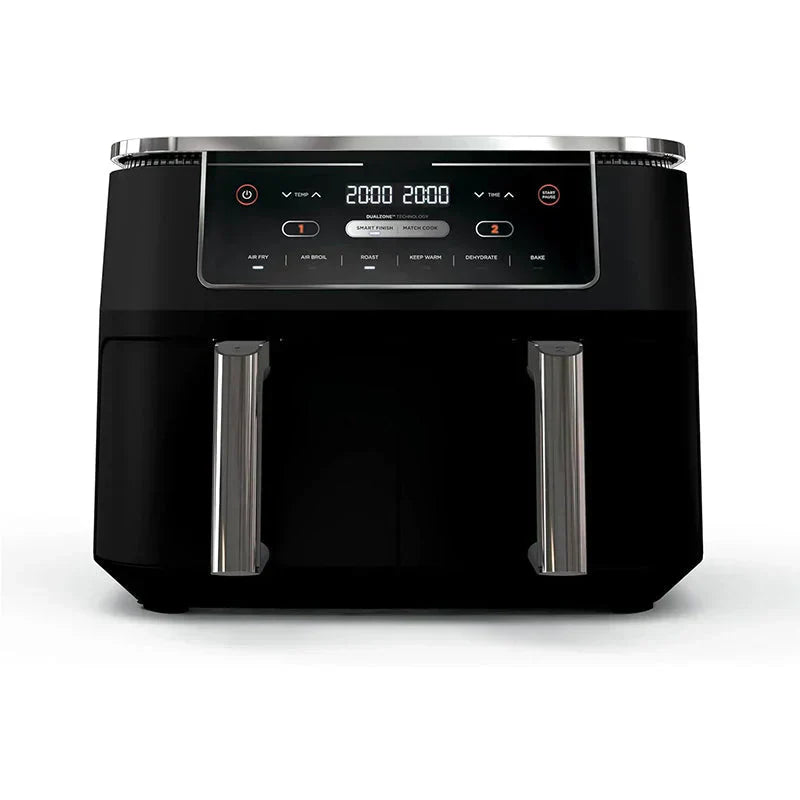 DZ401 Foodi 10 Quart 6-in-1 DualZone XL 2-Basket Air Fryer with 2 Independent Frying Baskets