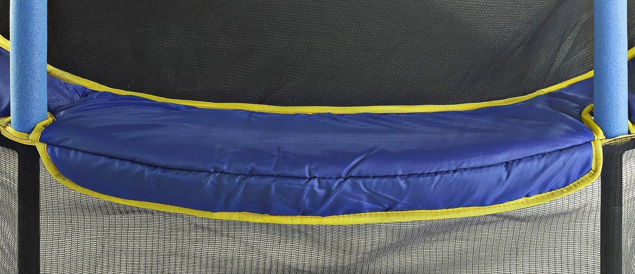 Upper Bounce 55′′ Kids Trampoline with Safety Enclosure – No-Spring Bungee System, Easy Assembly
