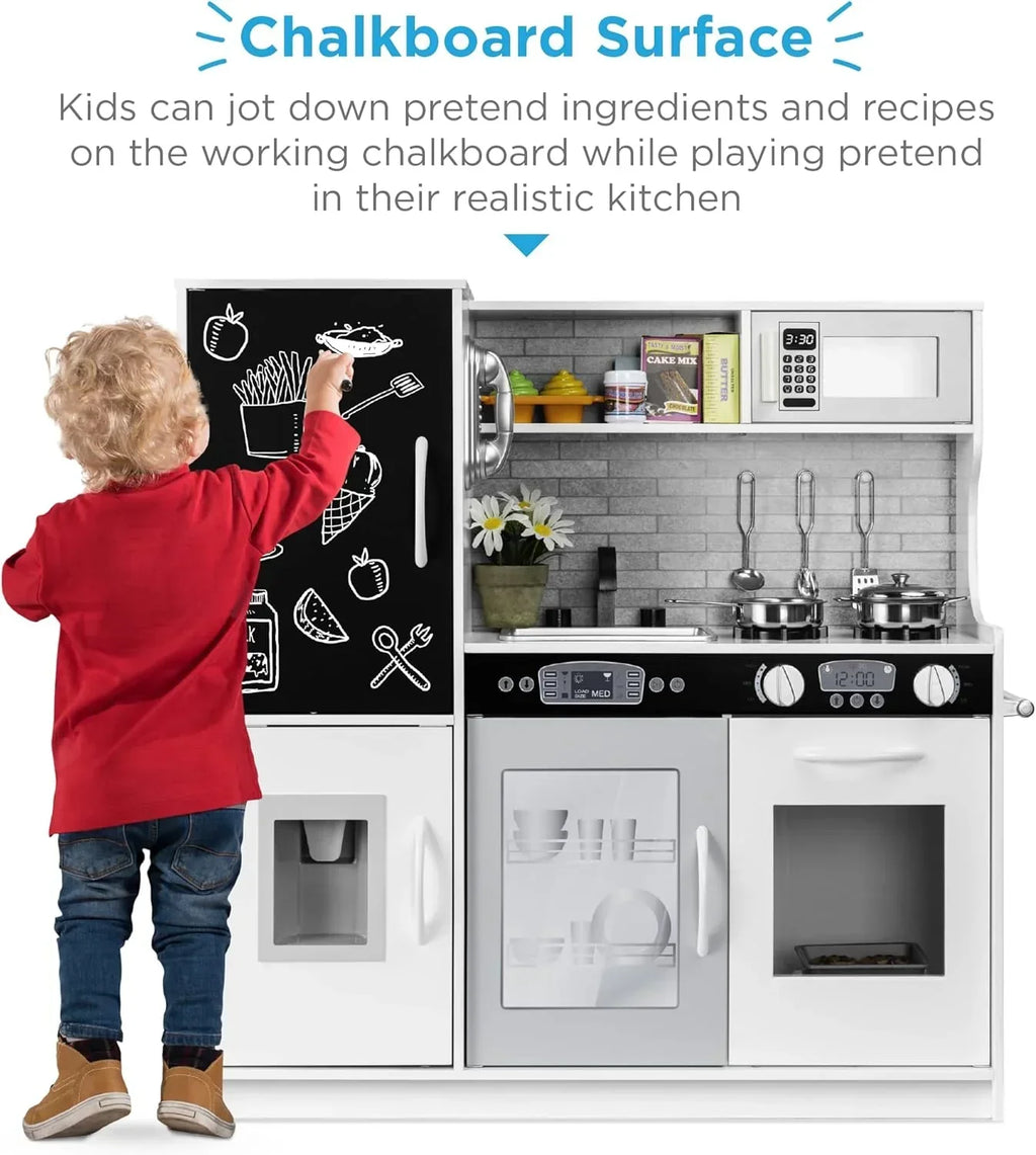 Best Pretend Kitchen Wooden Toy Set for Kids