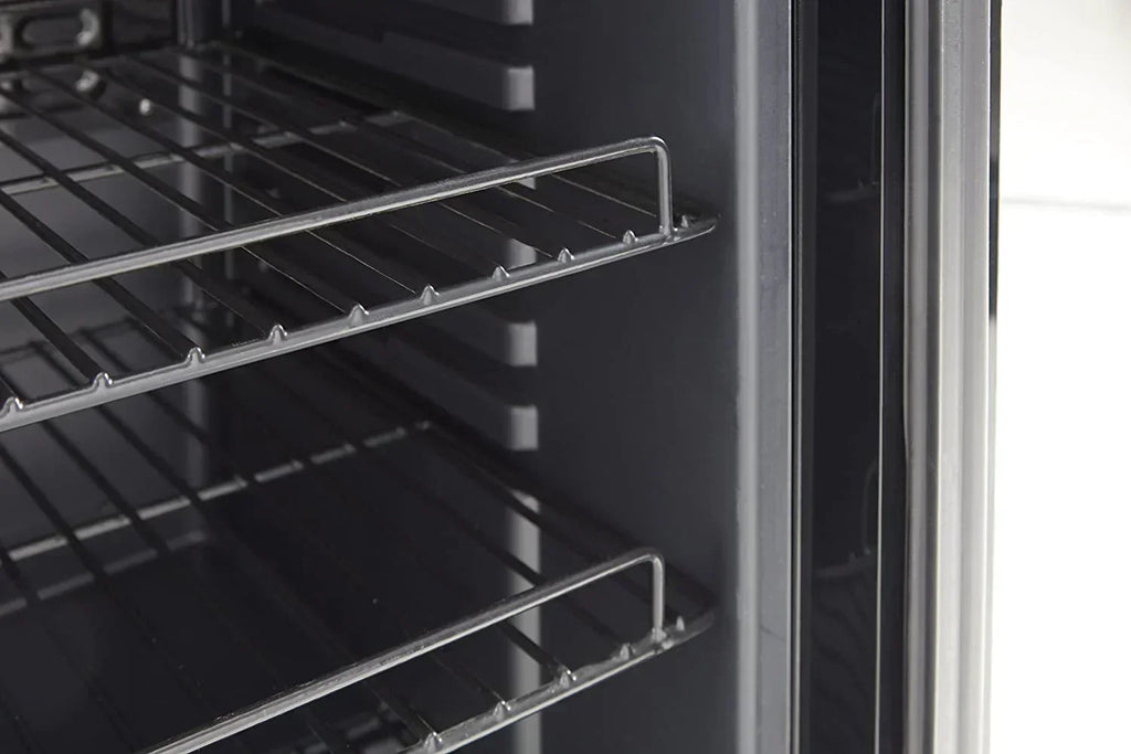 80L Glass Fronted Under Counter Fridge, Wine Beer and Beverage Cooler