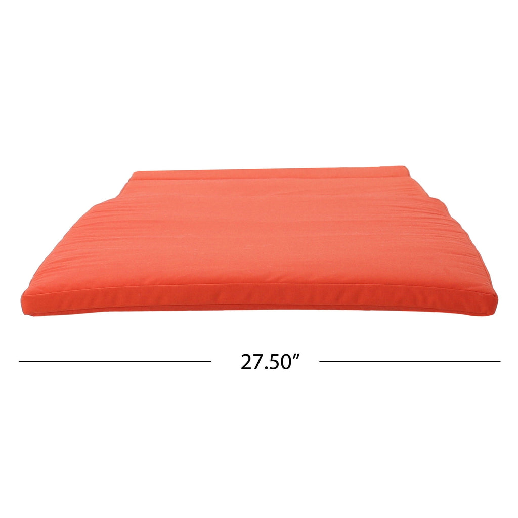 Salem Outdoor Cushion Set for Chaise Lounge - Cushions only (Set of 2) by Christopher Knight Home - 79.25L x 27.50W x 1.50H