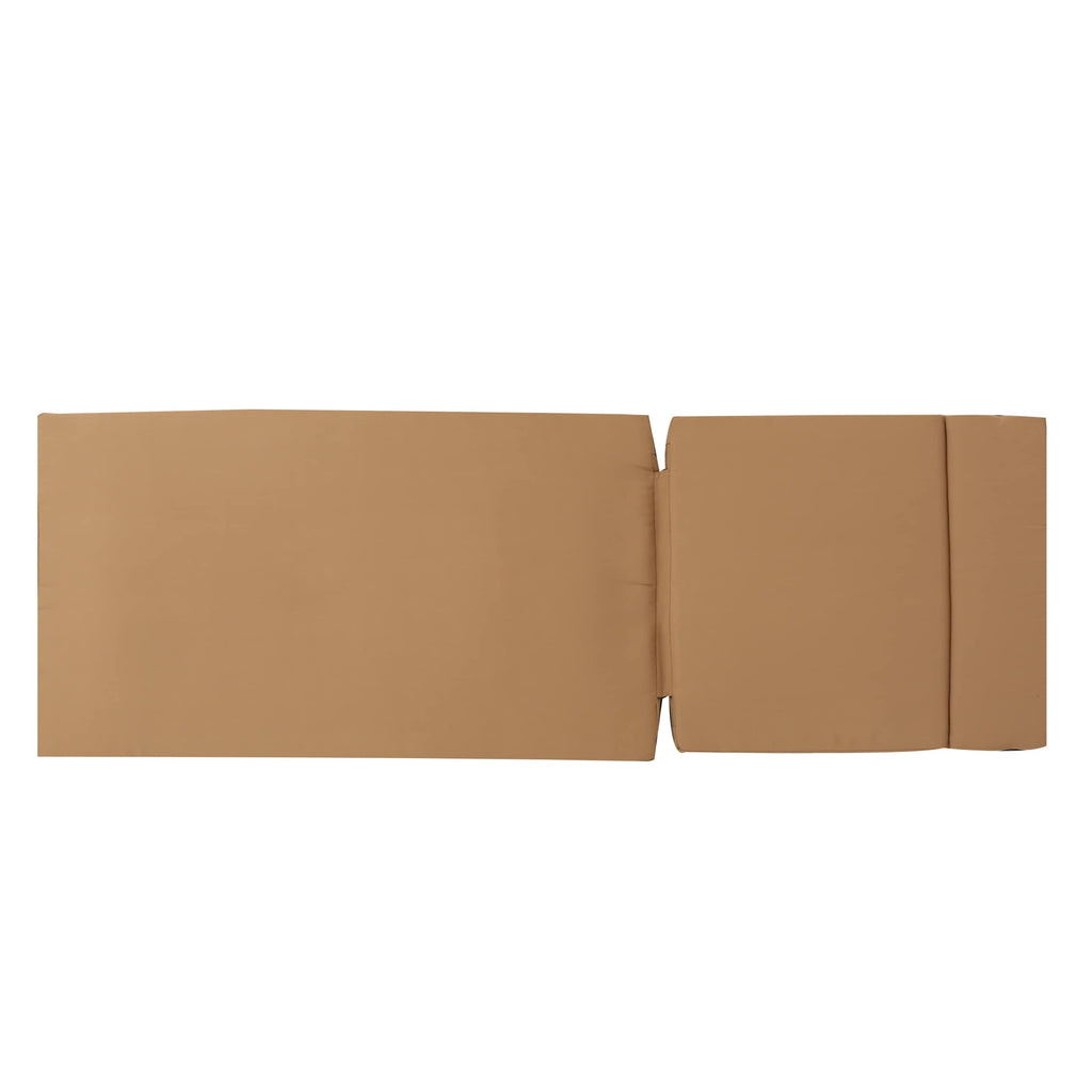 Salem Outdoor Cushion Set for Chaise Lounge - Cushions only (Set of 2) by Christopher Knight Home - 79.25L x 27.50W x 1.50H