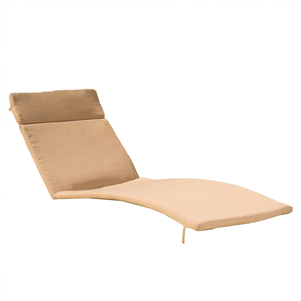 Salem Outdoor Cushion Set for Chaise Lounge - Cushions only (Set of 2) by Christopher Knight Home - 79.25L x 27.50W x 1.50H